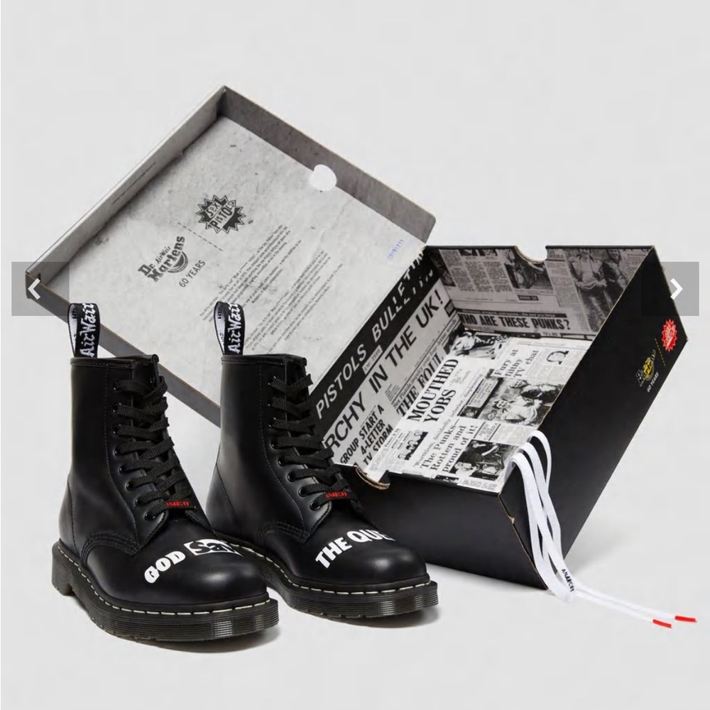 Doc Martens Sex Pistols lace up boot